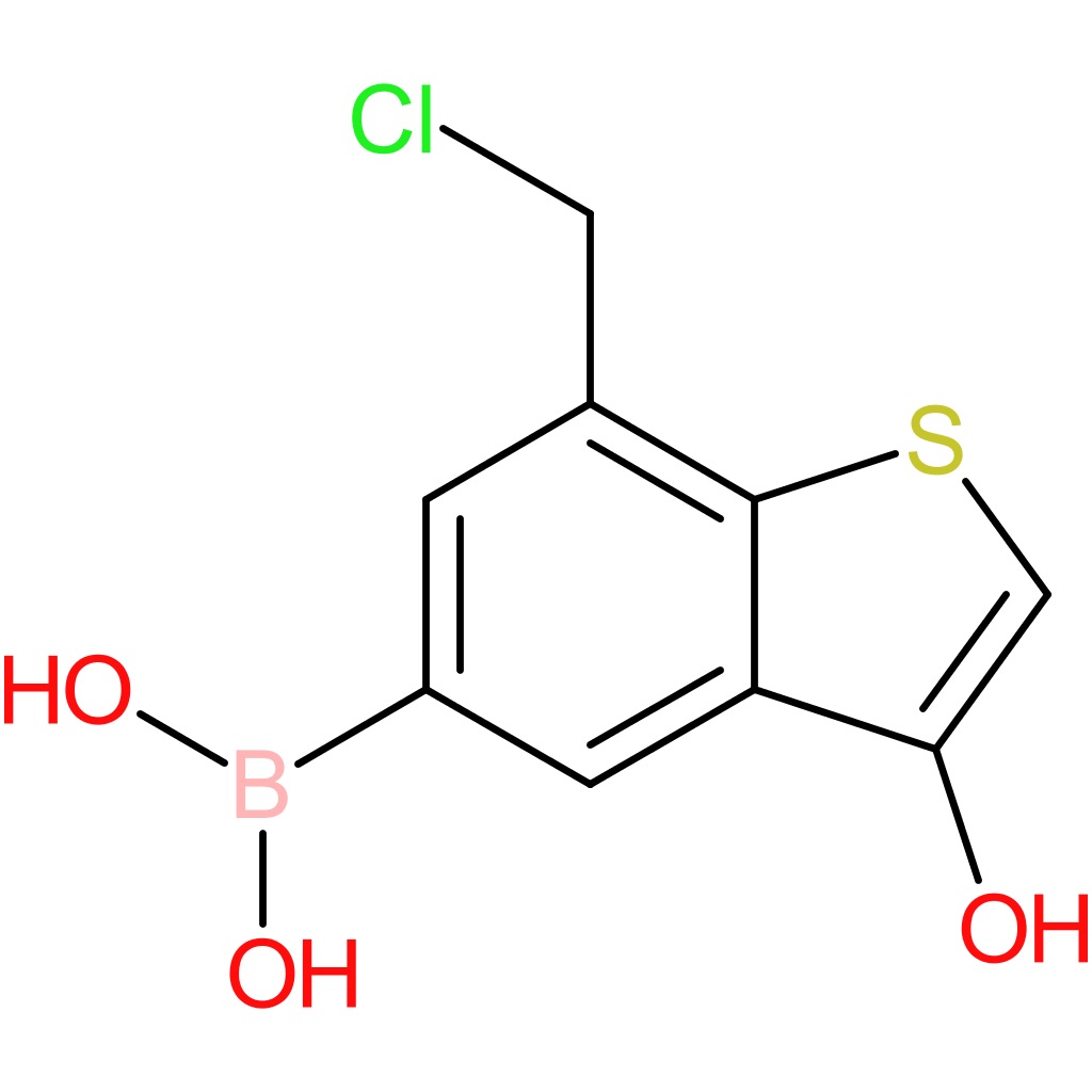 7-(chloromethyl)-3-hydroxybenzothiophene-5-boronic acid