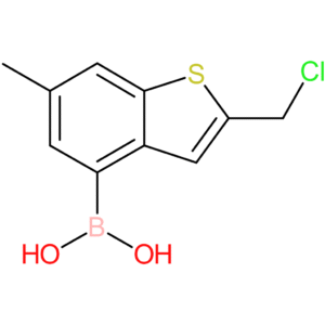 2-(chloromethyl)-6-methylbenzothiophene-4-boronic acid