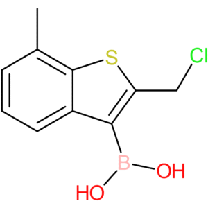 2-(chloromethyl)-7-methylbenzothiophene-3-boronic acid