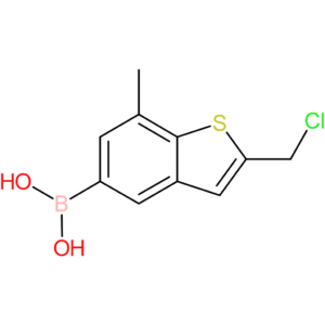 2-(chloromethyl)-7-methylbenzothiophene-5-boronic acid