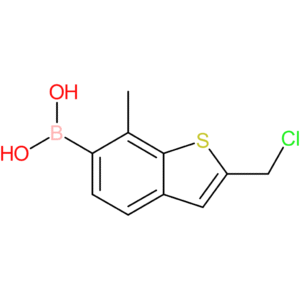 2-(chloromethyl)-7-methylbenzothiophene-6-boronic acid