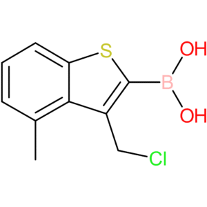 3-(chloromethyl)-4-methylbenzothiophene-2-boronic acid