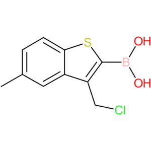 3-(chloromethyl)-5-methylbenzothiophene-2-boronic acid