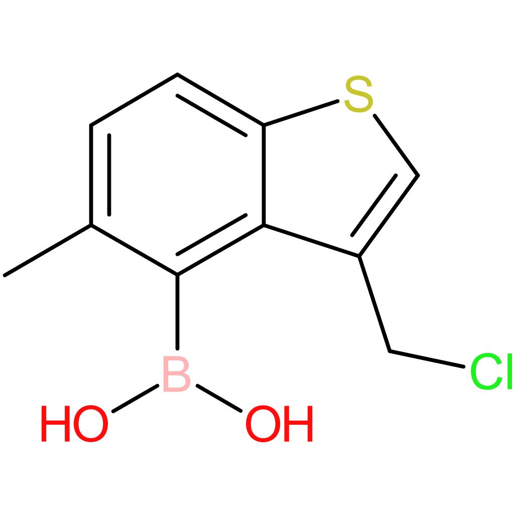 3-(chloromethyl)-5-methylbenzothiophene-4-boronic acid