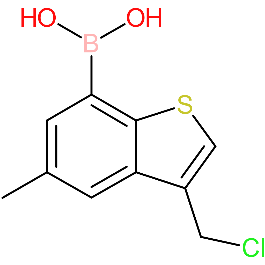 3-(chloromethyl)-5-methylbenzothiophene-7-boronic acid