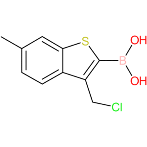 3-(chloromethyl)-6-methylbenzothiophene-2-boronic acid