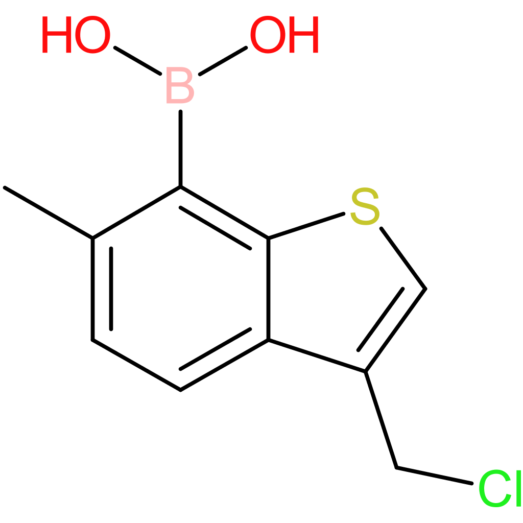 3-(chloromethyl)-6-methylbenzothiophene-7-boronic acid