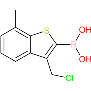 3-(chloromethyl)-7-methylbenzothiophene-2-boronic acid