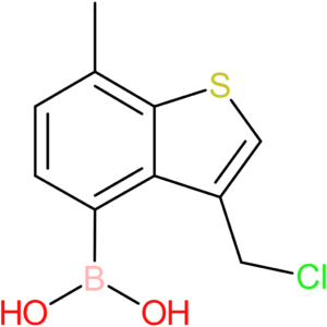 3-(chloromethyl)-7-methylbenzothiophene-4-boronic acid