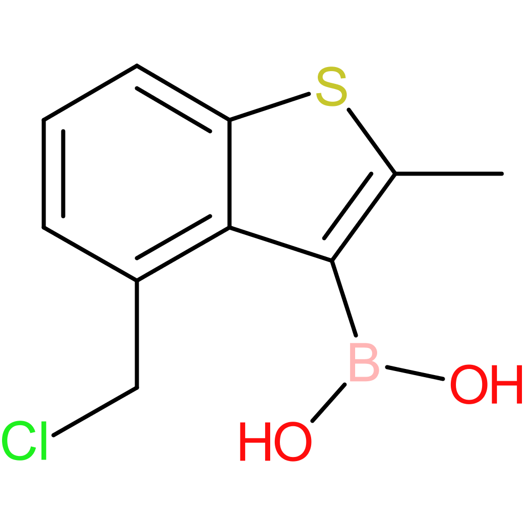 4-(chloromethyl)-2-methylbenzothiophene-3-boronic acid