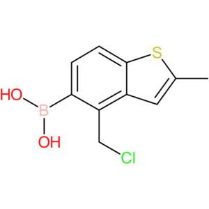 4-(chloromethyl)-2-methylbenzothiophene-5-boronic acid