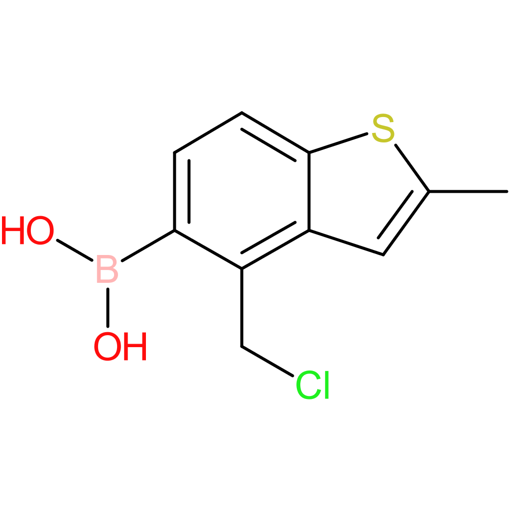 4-(chloromethyl)-2-methylbenzothiophene-5-boronic acid