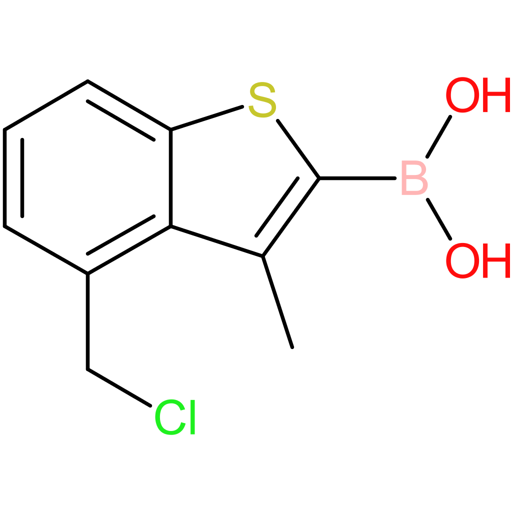 4-(chloromethyl)-3-methylbenzothiophene-2-boronic acid
