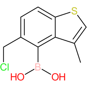 5-(chloromethyl)-3-methylbenzothiophene-4-boronic acid