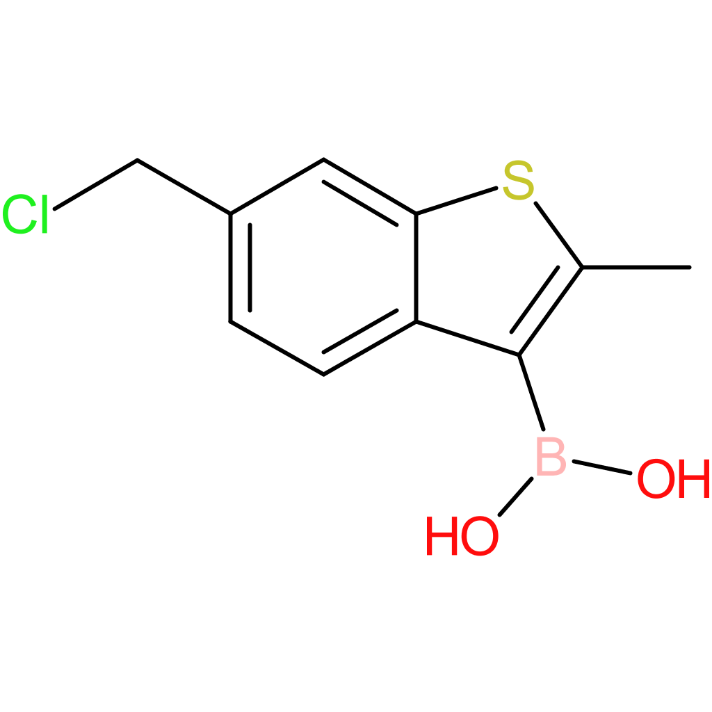 6-(chloromethyl)-2-methylbenzothiophene-3-boronic acid