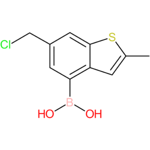 6-(chloromethyl)-2-methylbenzothiophene-4-boronic acid