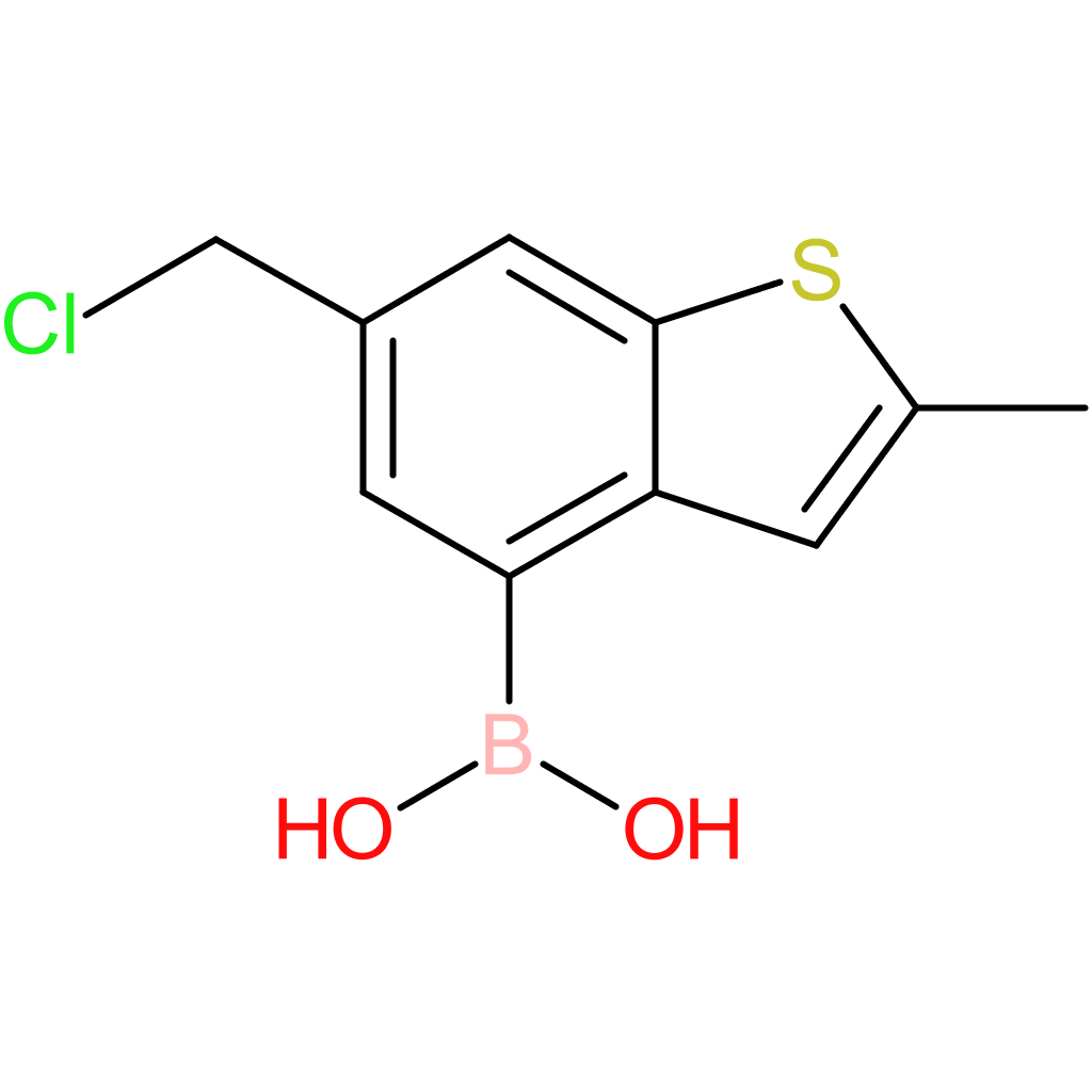 6-(chloromethyl)-2-methylbenzothiophene-4-boronic acid