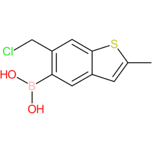 6-(chloromethyl)-2-methylbenzothiophene-5-boronic acid