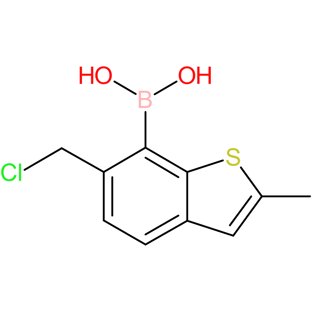 6-(chloromethyl)-2-methylbenzothiophene-7-boronic acid