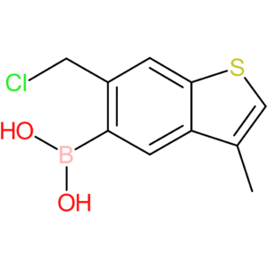 6-(chloromethyl)-3-methylbenzothiophene-5-boronic acid