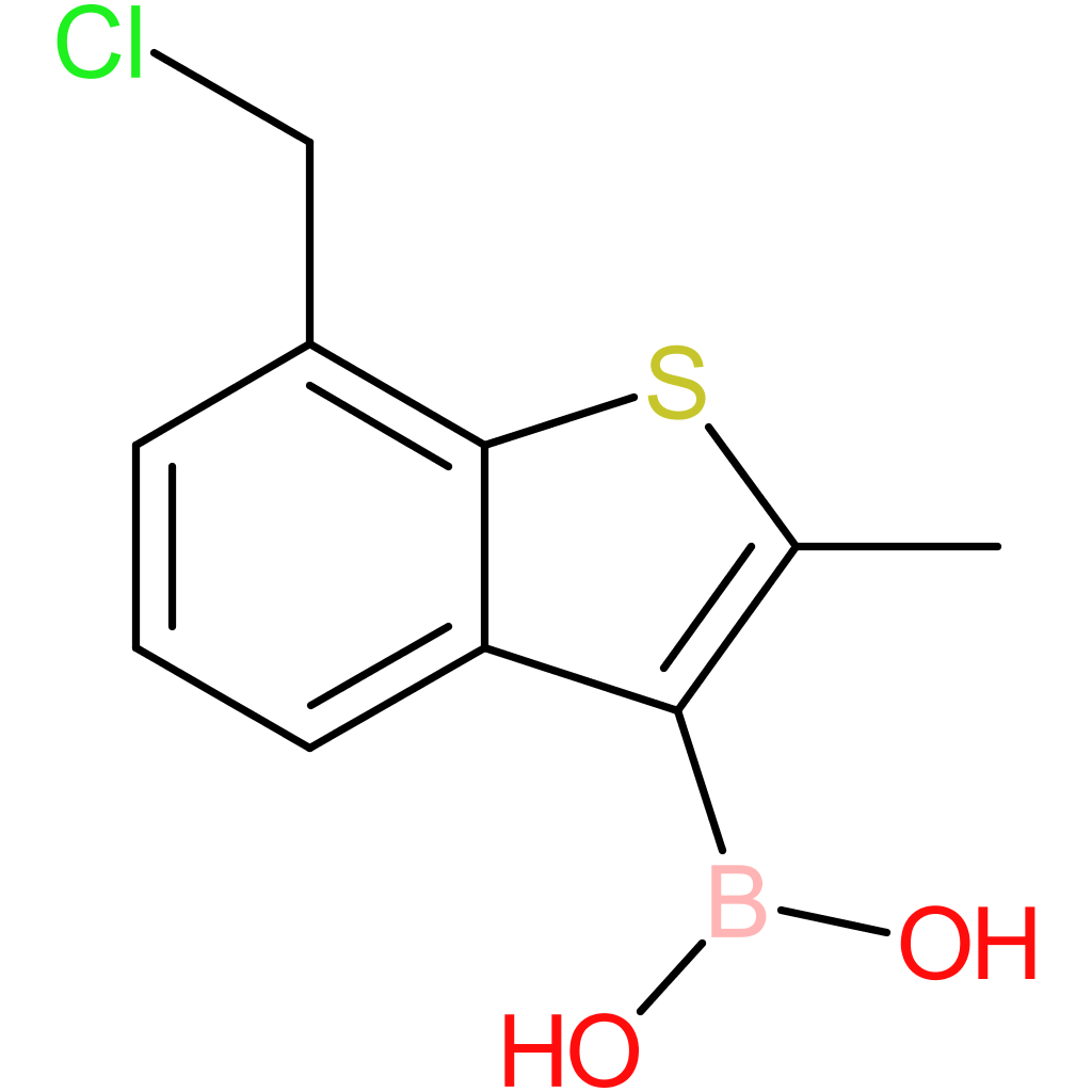 7-(chloromethyl)-2-methylbenzothiophene-3-boronic acid