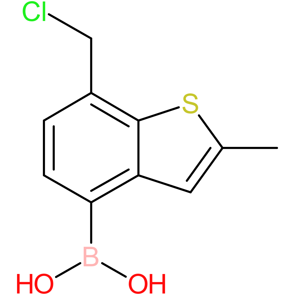 7-(chloromethyl)-2-methylbenzothiophene-4-boronic acid