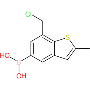 7-(chloromethyl)-2-methylbenzothiophene-5-boronic acid