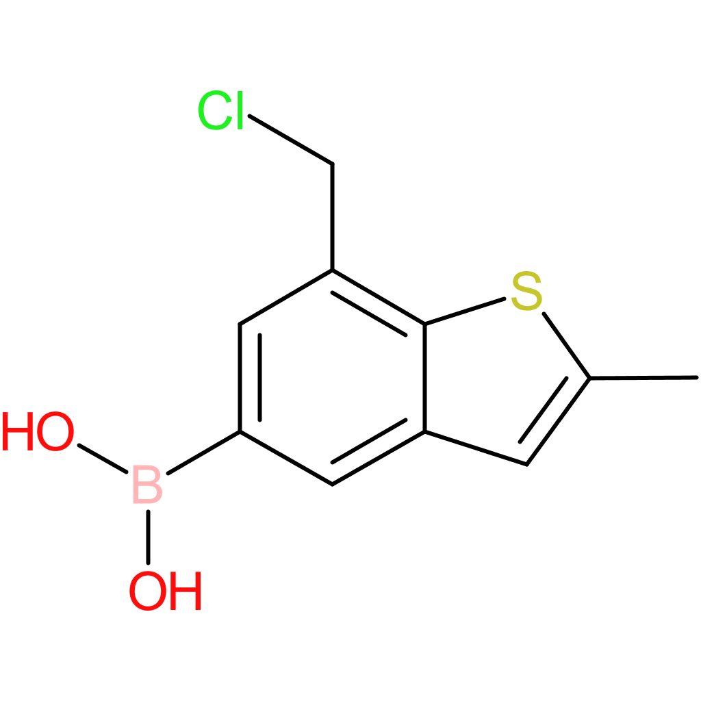 7-(chloromethyl)-2-methylbenzothiophene-5-boronic acid
