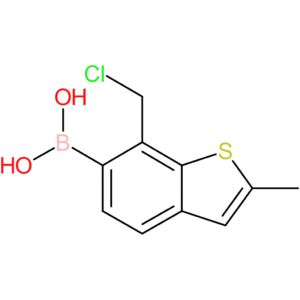 7-(chloromethyl)-2-methylbenzothiophene-6-boronic acid