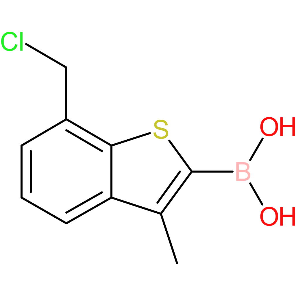 7-(chloromethyl)-3-methylbenzothiophene-2-boronic acid