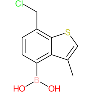 7-(chloromethyl)-3-methylbenzothiophene-4-boronic acid