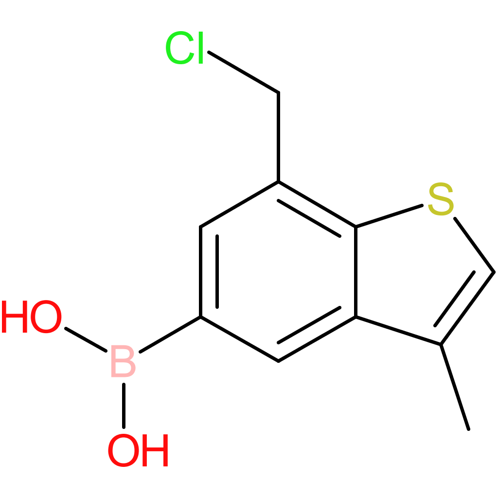 7-(chloromethyl)-3-methylbenzothiophene-5-boronic acid