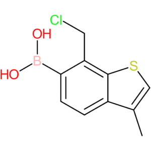 7-(chloromethyl)-3-methylbenzothiophene-6-boronic acid