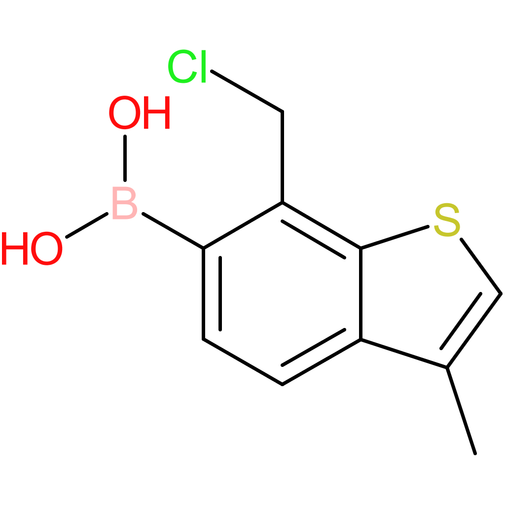 7-(chloromethyl)-3-methylbenzothiophene-6-boronic acid