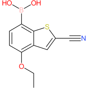 2-cyano-4-ethoxybenzothiophene-7-boronic acid