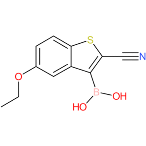 2-cyano-5-ethoxybenzothiophene-3-boronic acid