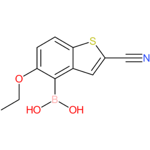 2-cyano-5-ethoxybenzothiophene-4-boronic acid