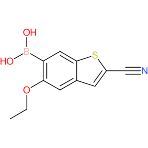 2-cyano-5-ethoxybenzothiophene-6-boronic acid