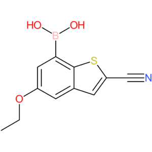 2-cyano-5-ethoxybenzothiophene-7-boronic acid