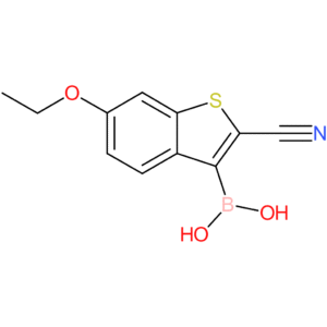 2-cyano-6-ethoxybenzothiophene-3-boronic acid