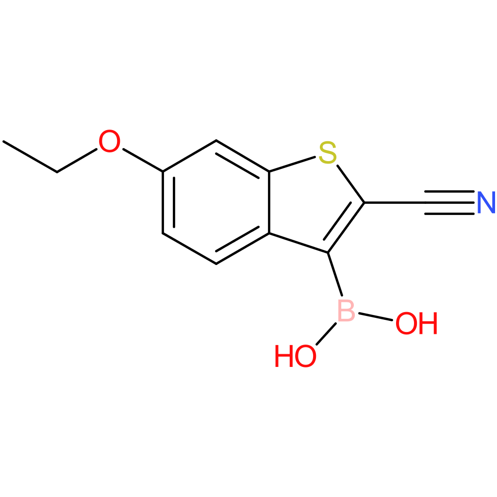 2-cyano-6-ethoxybenzothiophene-3-boronic acid