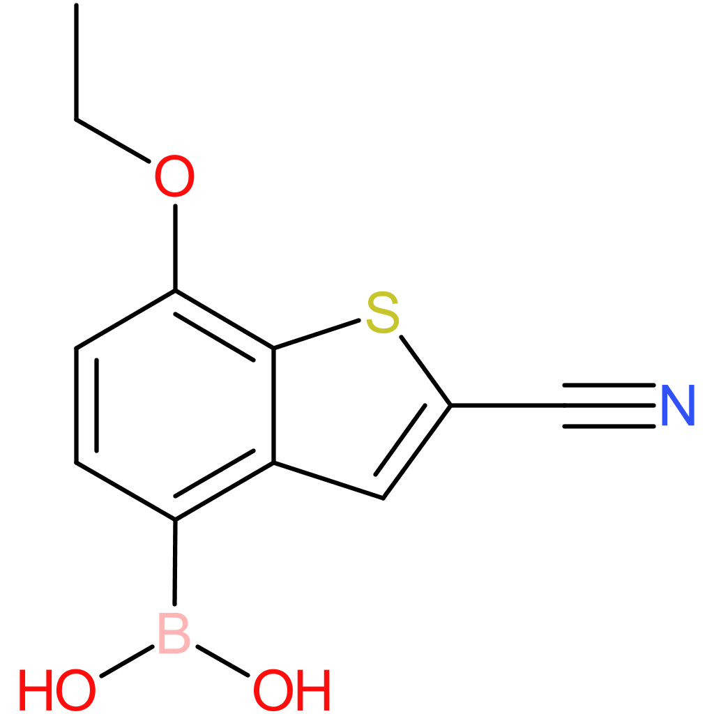 2-cyano-7-ethoxybenzothiophene-4-boronic acid
