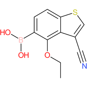 3-cyano-4-ethoxybenzothiophene-5-boronic acid