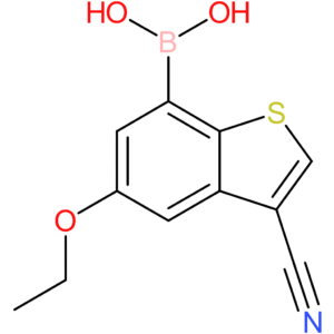 3-cyano-5-ethoxybenzothiophene-7-boronic acid