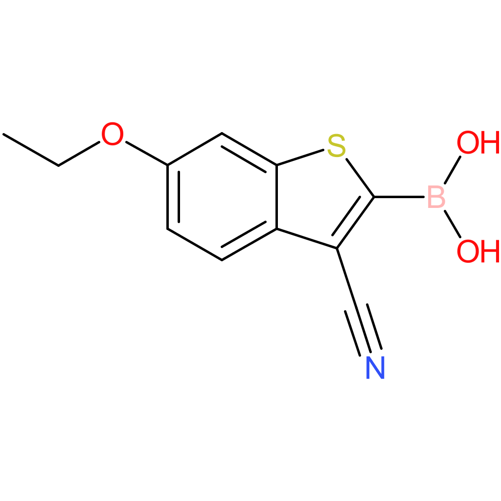 3-cyano-6-ethoxybenzothiophene-2-boronic acid