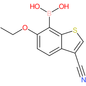 3-cyano-6-ethoxybenzothiophene-7-boronic acid