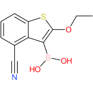 4-cyano-2-ethoxybenzothiophene-3-boronic acid