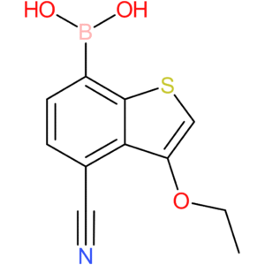 4-cyano-3-ethoxybenzothiophene-7-boronic acid