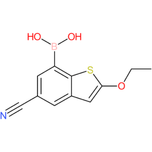 5-cyano-2-ethoxybenzothiophene-7-boronic acid