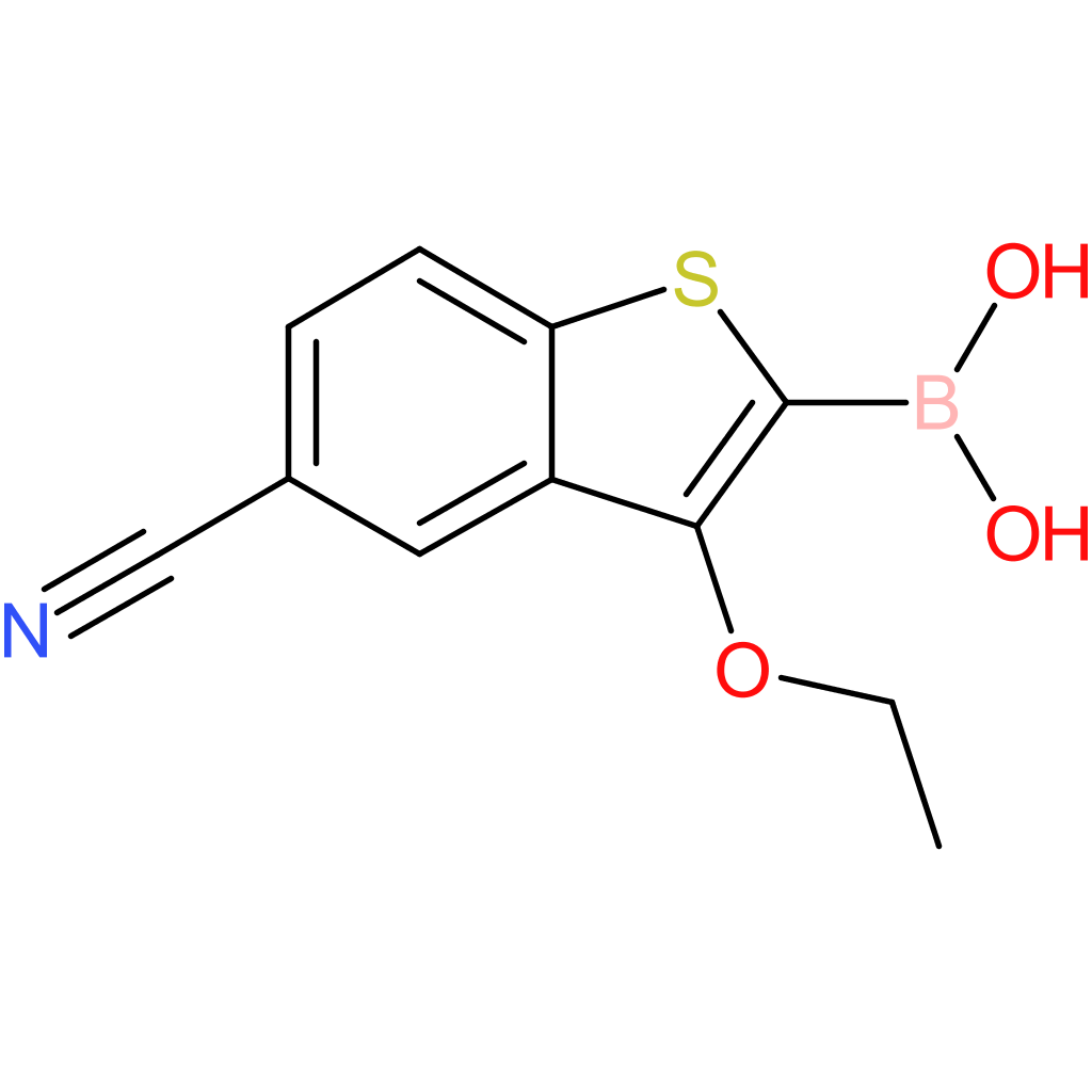 5-cyano-3-ethoxybenzothiophene-2-boronic acid